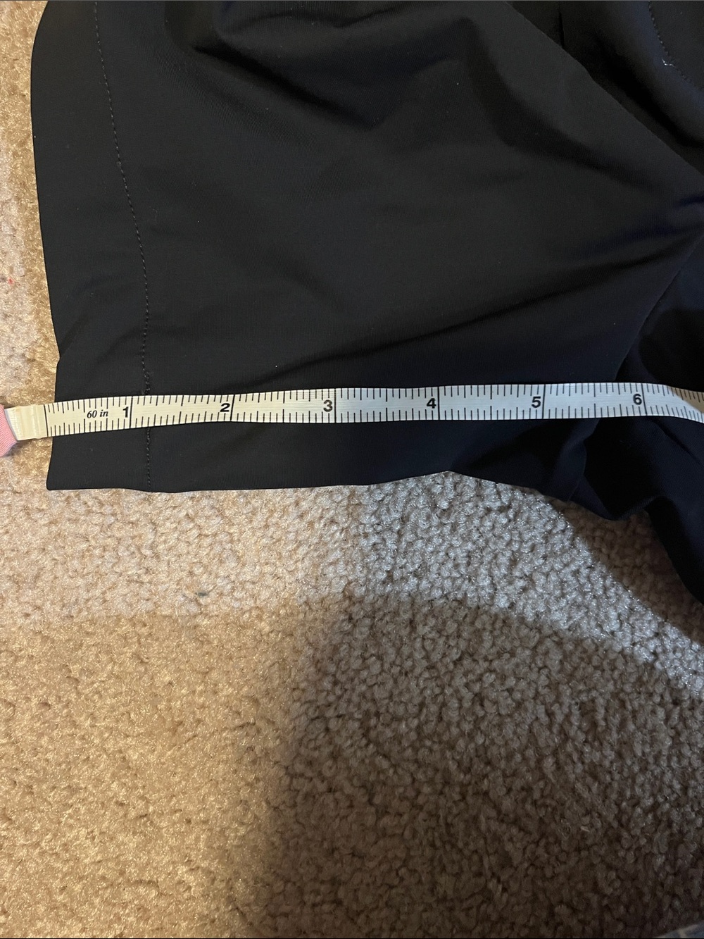 Spanx Sunshine Solutions Black Stretch Pull-On Shorts Size Large NWOT 6” Inseam - Picture 4 of 4